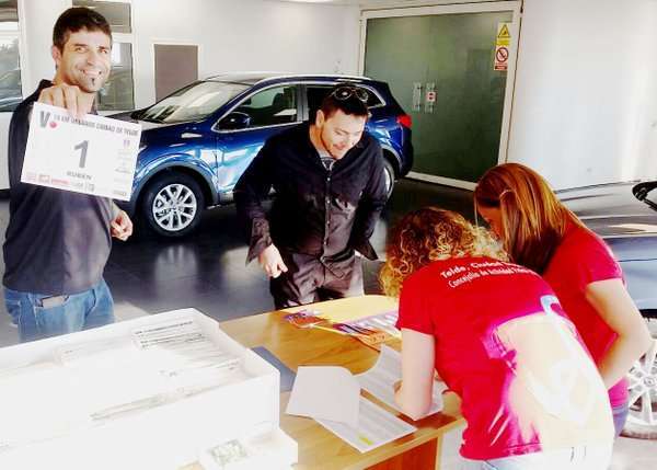 Los dorsales se entregarán en las dependencias de Renault Motor Arisa, en El Calero (Foto TA)