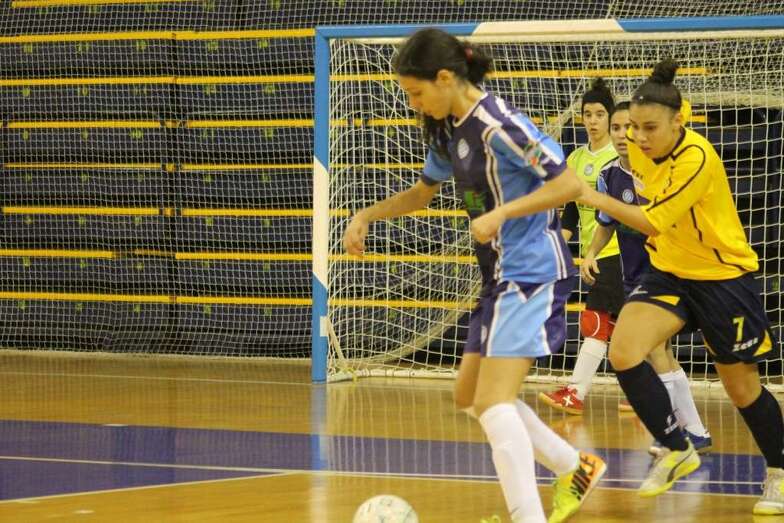 Momento del partido de esta tarde en el Centro Insular de Deportes de Gran Canaria (Foto TA)