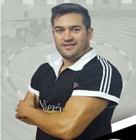 Carmelo Rodríguez reforzó el equipo teldense a mediados del pasado año (Foto TA)