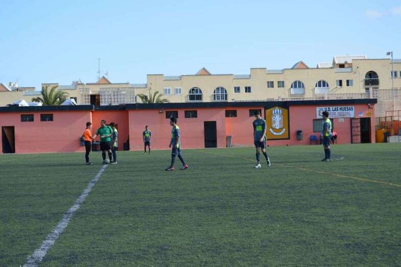 Campo Municipal  de fútbol de Las Huesas (Foto TA)