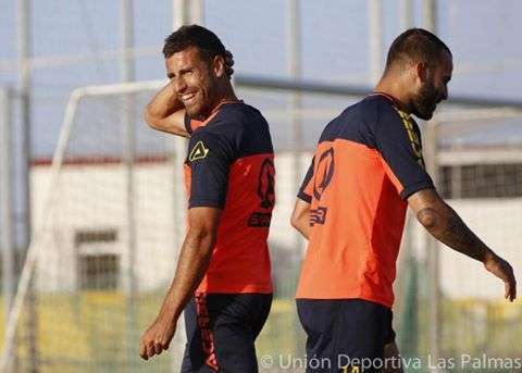 El capitán David García protagoniza la miniserie junto a Jeremy Jorge Jiménez (Foto UD Las Palmas)