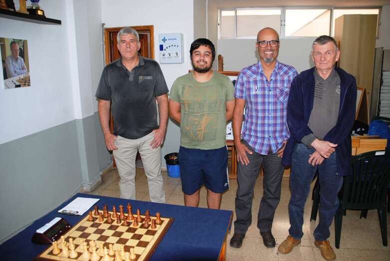 Ajedrecista del primer equipo del CA Telde Los Llanos (Foto TA)