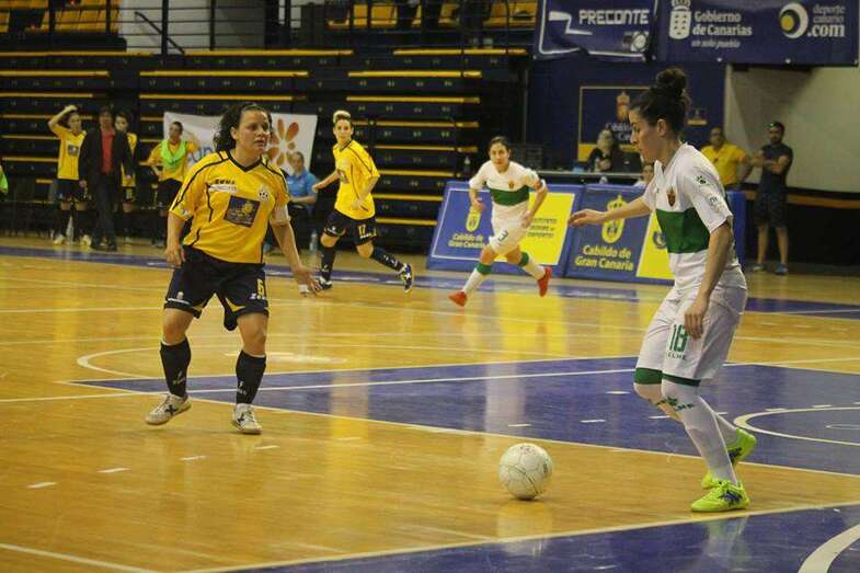 Imagen de archivo de un partido del Preconte Telde (Foto TA)