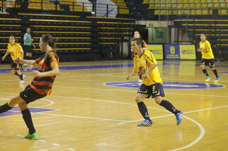 Momento del partido de este sábado (Foto TA)