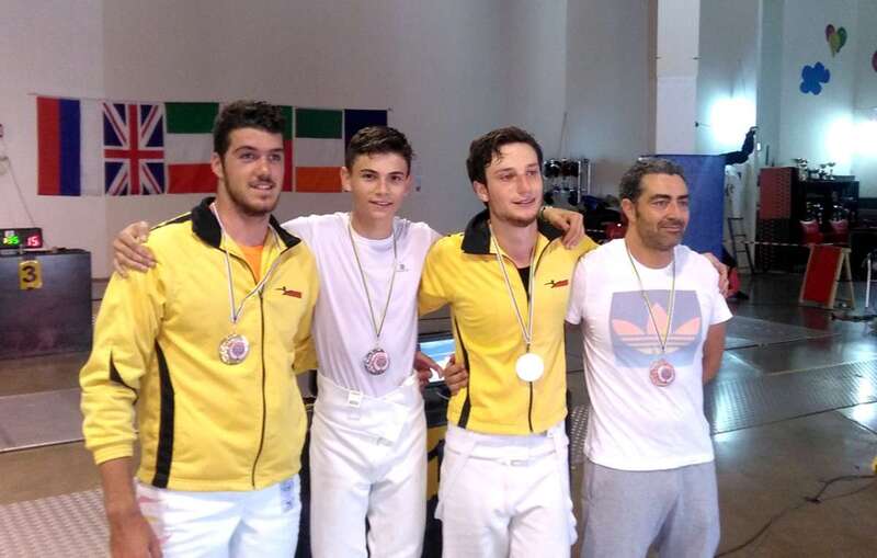 De izquierda a derecha, Raúl Álamo, Jorge Morales, Federico Siard y Rafael Hernández (Foto TA)