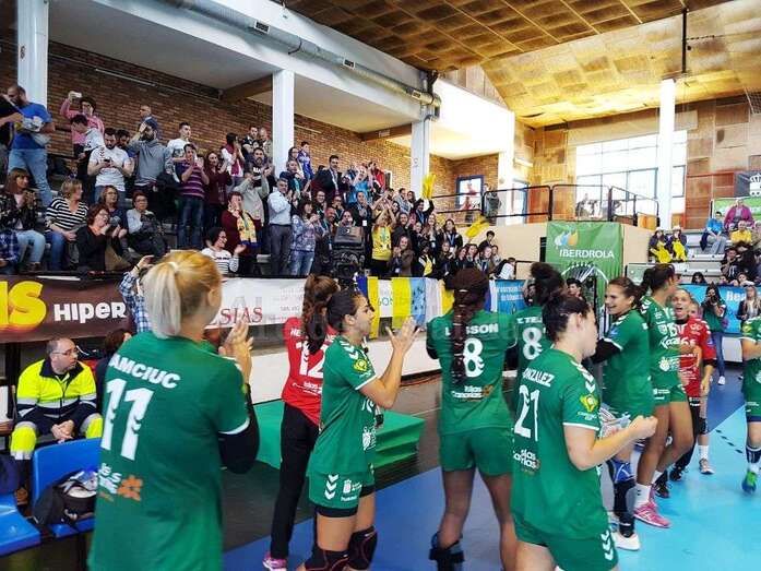El equipo teldense ganó este año la Copa de la Reina (Foto TA)