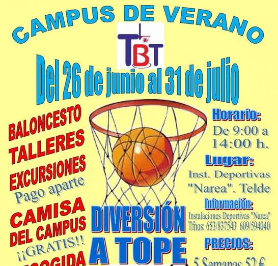 Cartel de la actividad (Foto TA)