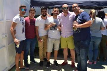 Almuerzo de confraternización del Rocasa Gran Canaria ACE (Foto CB Remudas)