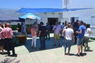 Almuerzo de confraternización del Rocasa Gran Canaria ACE (Foto CB Remudas)