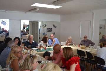 Almuerzo de confraternización del Rocasa Gran Canaria ACE (Foto CB Remudas)