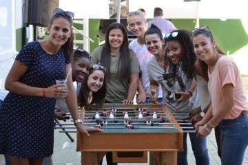 Almuerzo de confraternización del Rocasa Gran Canaria ACE (Foto CB Remudas)