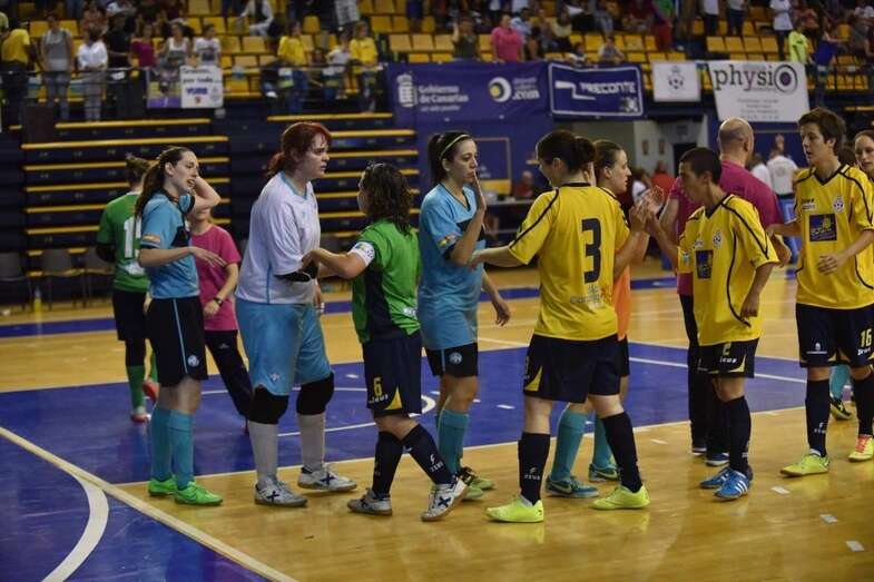 Momento del partido de este sábado (Foto TA)