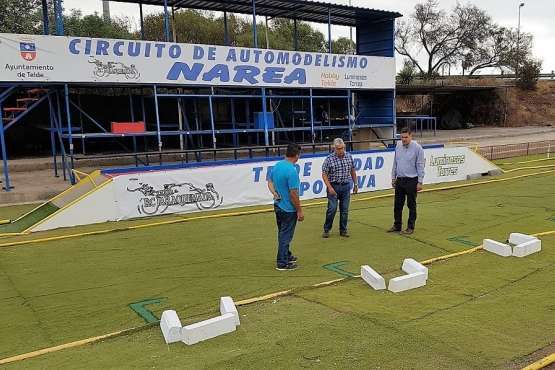 Profunda renovación del Circuito Municipal de Automodelismo de Tierra de Narea (Foto TA)