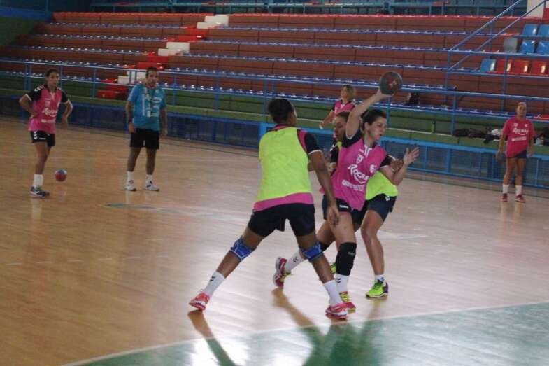 Imagen de archivo de un entrenamiento del equipo (Foto TA)