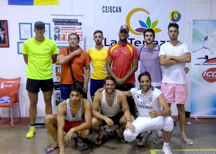 Componentes del equipo español (Foto TA)