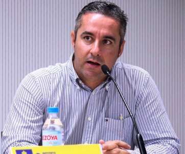 Yubal Moreno, gerente del Rocasa Gran Canaria (Foto TA)