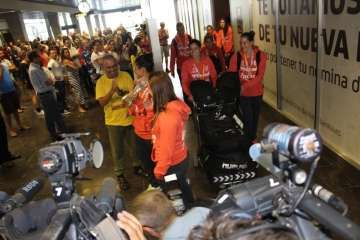 El equipo de supercampeona ya en Telde (Foto TA)