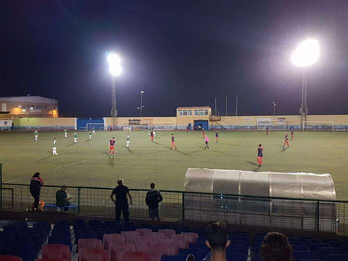 Archivo. Partido del Telde en su casa en esta temporada (Foto TA)