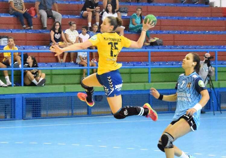 Archivo. En la imagen, la jugadora Haridian Rodríguez, del Rocasa (Foto TA)