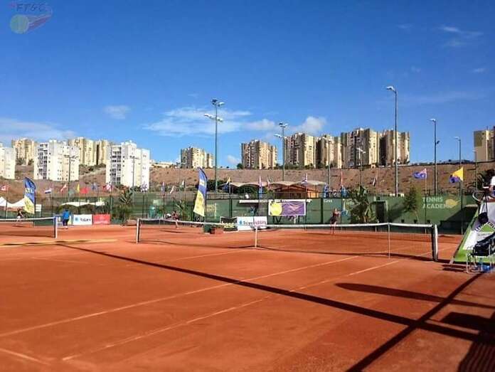 Pistas de tenis de El Cortijo, en Telde (Foto TA)