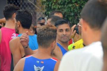 Rubén Palomeque se impone en la XXIX Carrera Popular Paco Artiles de Telde (Foto Francisco Javier Santana)