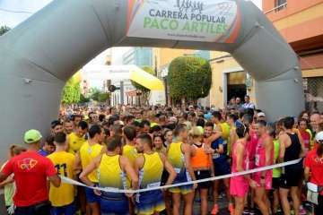 Rubén Palomeque se impone en la XXIX Carrera Popular Paco Artiles de Telde (Foto Francisco Javier Santana)