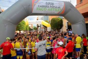 Rubén Palomeque se impone en la XXIX Carrera Popular Paco Artiles de Telde (Foto Francisco Javier Santana)