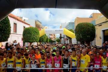 Rubén Palomeque se impone en la XXIX Carrera Popular Paco Artiles de Telde (Foto Francisco Javier Santana)