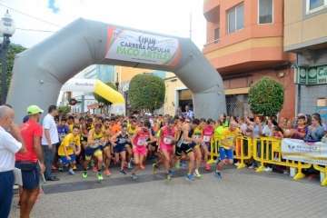 Rubén Palomeque se impone en la XXIX Carrera Popular Paco Artiles de Telde (Foto Francisco Javier Santana)