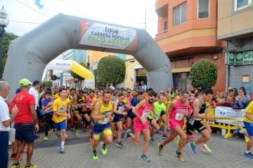 Rubén Palomeque se impone en la XXIX Carrera Popular Paco Artiles de Telde (Foto Francisco Javier Santana)