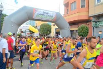 Rubén Palomeque se impone en la XXIX Carrera Popular Paco Artiles de Telde (Foto Francisco Javier Santana)