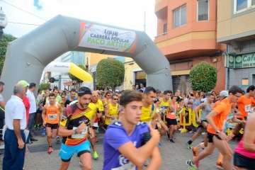 Rubén Palomeque se impone en la XXIX Carrera Popular Paco Artiles de Telde (Foto Francisco Javier Santana)