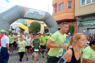Rubén Palomeque se impone en la XXIX Carrera Popular Paco Artiles de Telde (Foto Francisco Javier Santana)