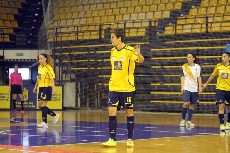 Archivo. Imagen de un partido del Preconte Telde (Foto TA)