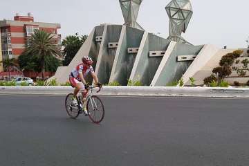 Telde, escenario de la Cronoescalada XV Memorial Tito Cabrera (Foto TA y Francisco Javier Santana)