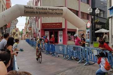 Telde, escenario de la Cronoescalada XV Memorial Tito Cabrera (Foto TA y Francisco Javier Santana)