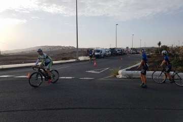 Telde, escenario de la Cronoescalada XV Memorial Tito Cabrera (Foto TA y Francisco Javier Santana)