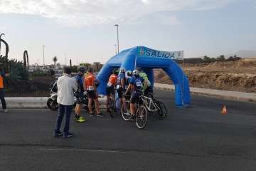 Telde, escenario de la Cronoescalada XV Memorial Tito Cabrera (Foto TA y Francisco Javier Santana)