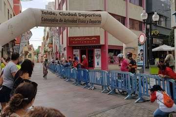 Telde, escenario de la Cronoescalada XV Memorial Tito Cabrera (Foto TA y Francisco Javier Santana)