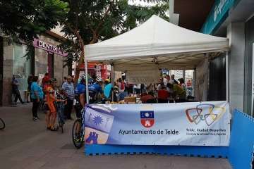 Telde, escenario de la Cronoescalada XV Memorial Tito Cabrera (Foto TA y Francisco Javier Santana)