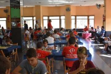 El XIX Torneo Escolar Memoria Juan Martín se celebró el sábado en La Fraternidad de Telde (Foto TA)