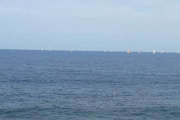 Telde otea el paso de los veleros de la XXXII Regata ARC (Foto Antonio Rodríguez 1-17 y TA 18-38)