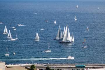Telde otea el paso de los veleros de la XXXII Regata ARC (Foto Antonio Rodríguez 1-17 y TA 18-38)