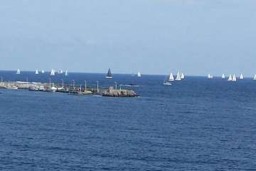 Telde otea el paso de los veleros de la XXXII Regata ARC (Foto Antonio Rodríguez 1-17 y TA 18-38)