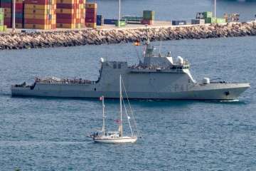 Telde otea el paso de los veleros de la XXXII Regata ARC (Foto Antonio Rodríguez 1-17 y TA 18-38)