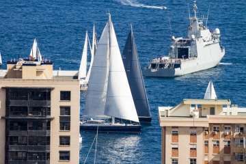 Telde otea el paso de los veleros de la XXXII Regata ARC (Foto Antonio Rodríguez 1-17 y TA 18-38)