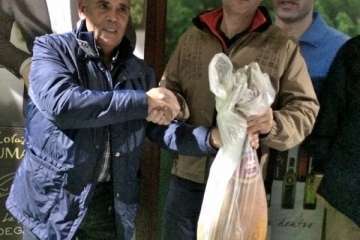 Jiménez gana la tirada navideña de Hélices en Telde (Foto TA)