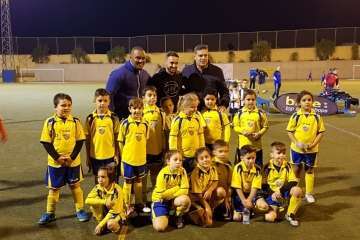 Goles solidarios en El Calero-Telde (Foto TA)