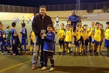 Goles solidarios en El Calero-Telde (Foto TA)