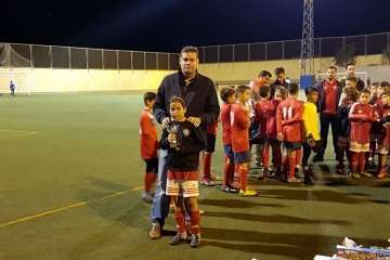 Goles solidarios en El Calero-Telde (Foto TA)